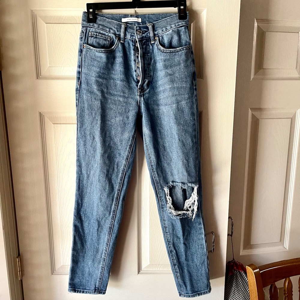 Pacsun ultra high rise slim jeans